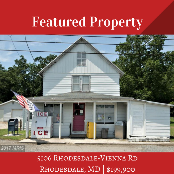 Commercial Listing | 5106 Rhodesdale-Vienna Rd, Rhodesdale, MD | Powell Realtors | Eastern Shore Real Estate