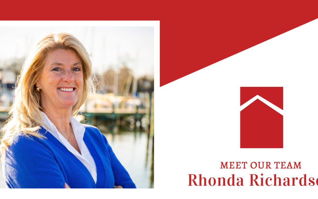 Meet Our Team graphic for Powell Realtors featuring Rhonda Richardson, Realtor